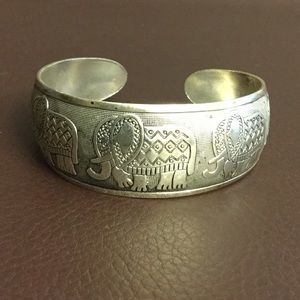 bracelet with elephant detail